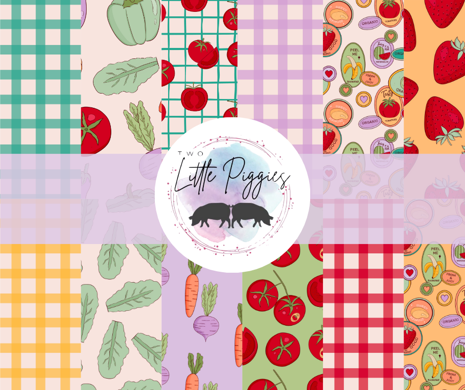 Printed Vinyl - Farmers Market