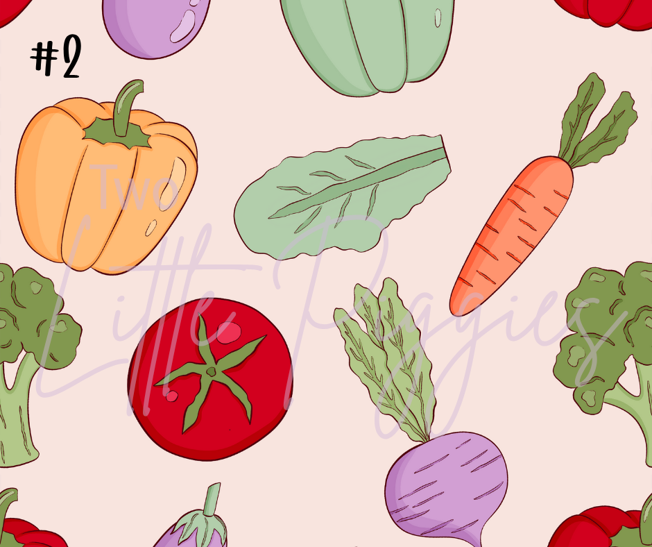 Printed Vinyl - Farmers Market
