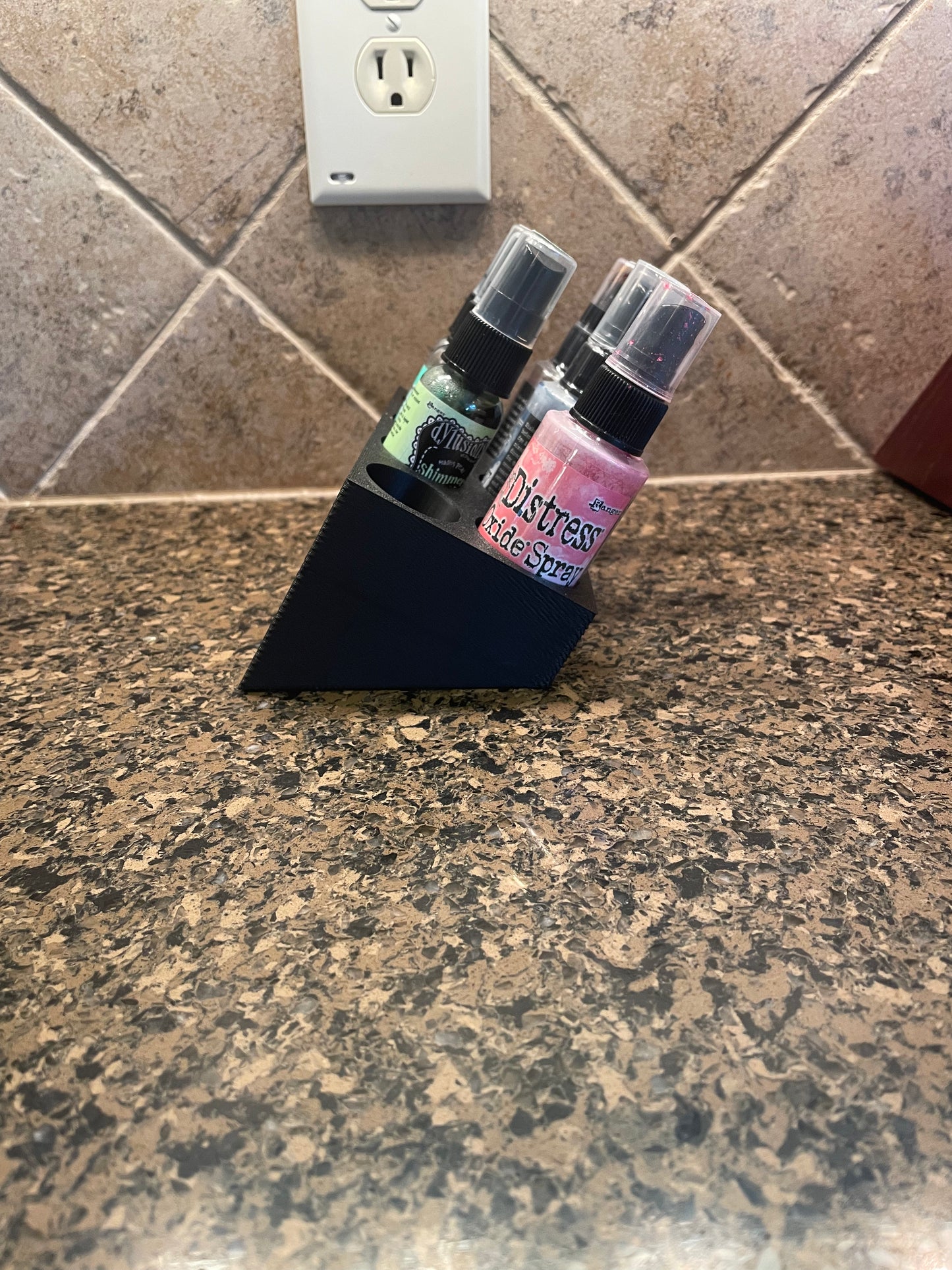 Mica, Distress Stain, and Oxide Sprays Organizor for Tim Holtz Spray Bottles
