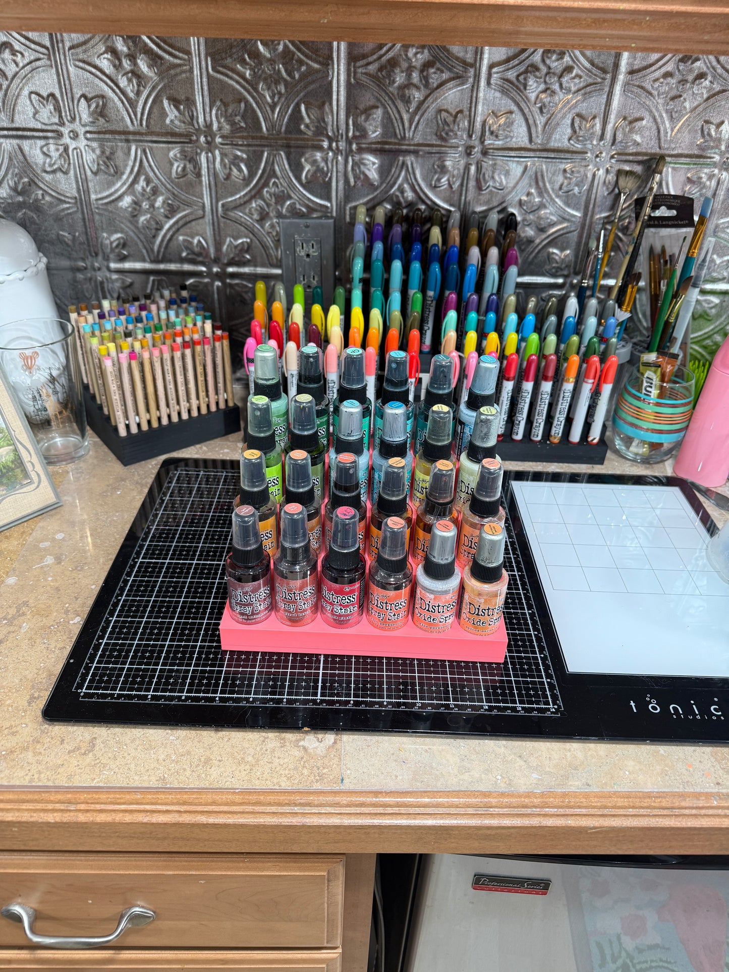 Distress Spray Stain Caddy - Holds 24 Tim Holtz Spray Stain Bottles
