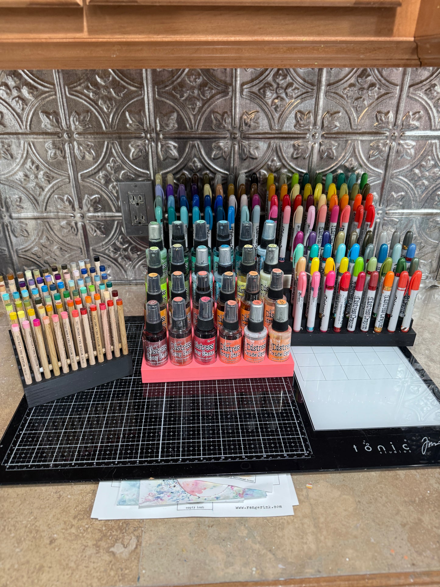 Distress Spray Stain Caddy - Holds 24 Tim Holtz Spray Stain Bottles