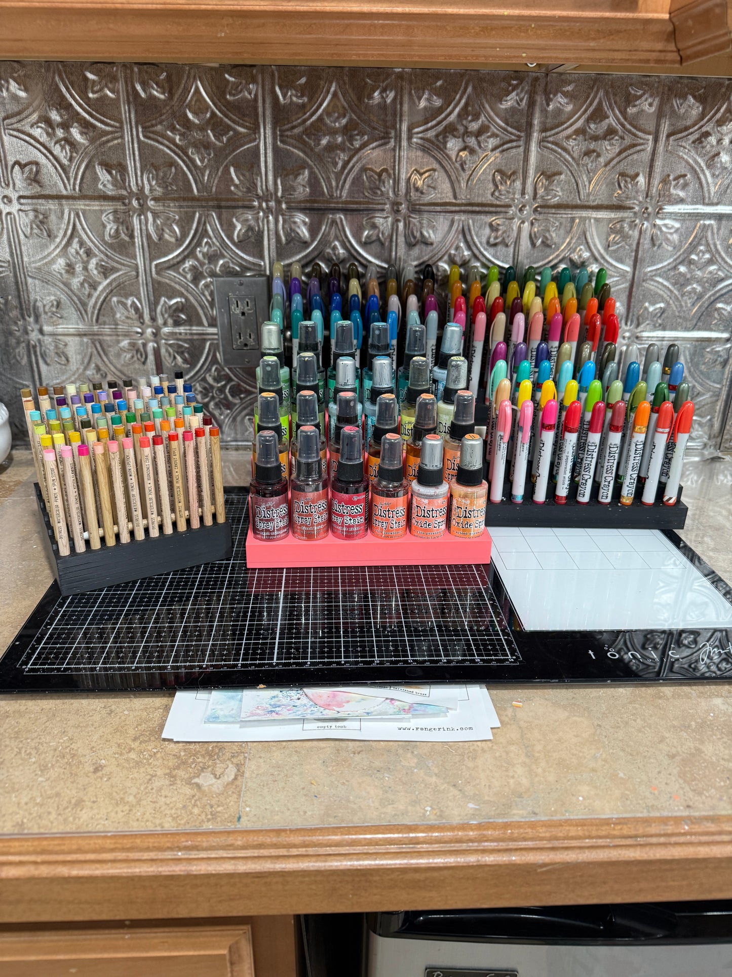 Distress Spray Stain Caddy - Holds 24 Tim Holtz Spray Stain Bottles