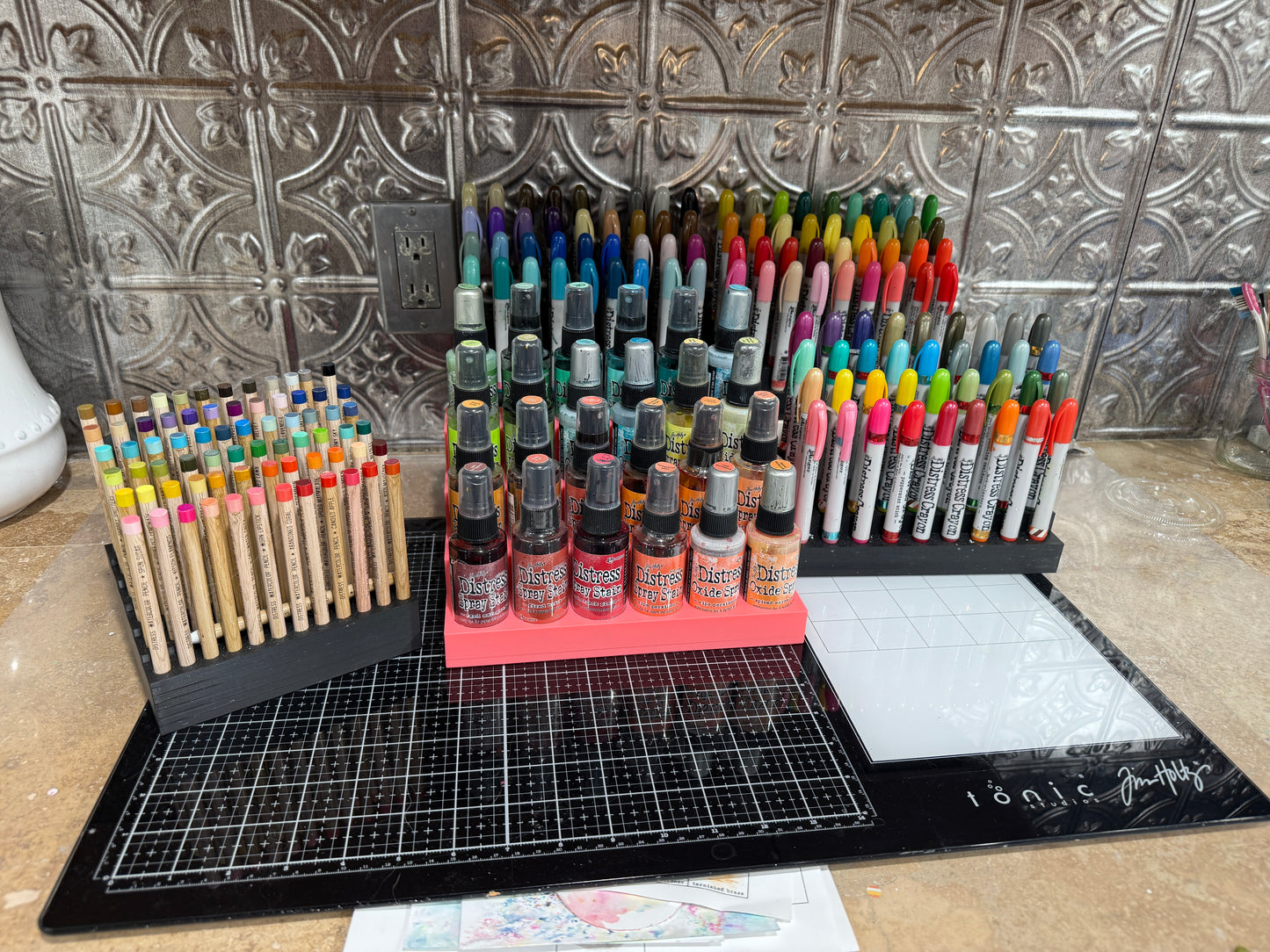 Distress Spray Stain Caddy - Holds 24 Tim Holtz Spray Stain Bottles