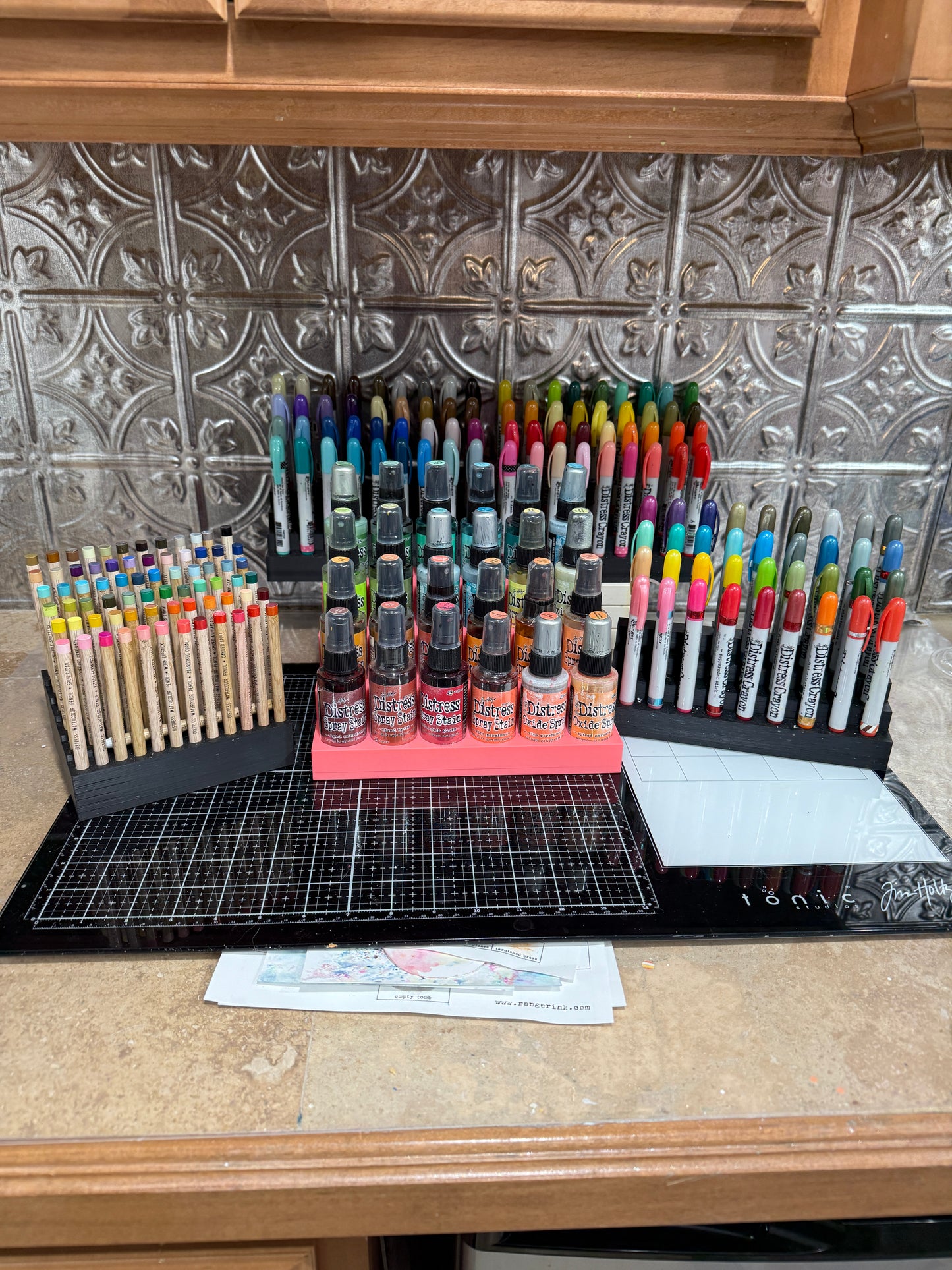 Distress Spray Stain Caddy - Holds 24 Tim Holtz Spray Stain Bottles