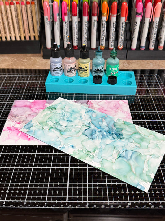 Ranger Alcohol Ink Storage Tray with Cap Holders | Organized Ink Display