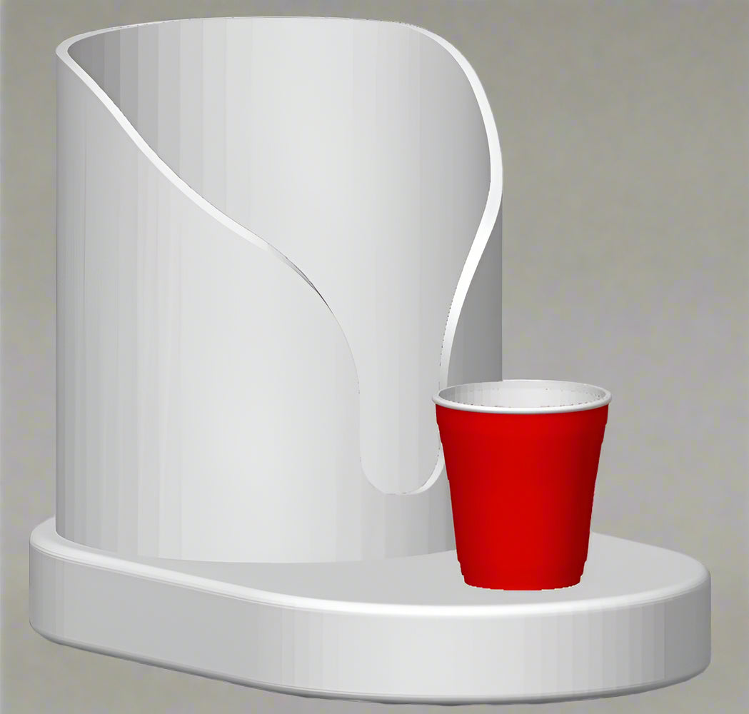 Disposable Cup Holder with Marker Slot - Party Cup Organizer for 16oz Cups
