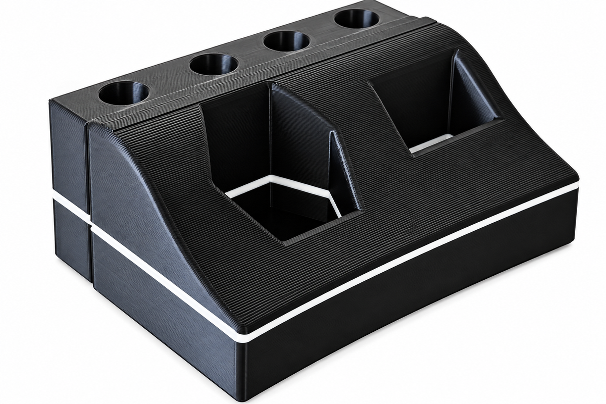 Blackwing Pencil Organizer & Desk Stand – Holder for 4 Pencils, Sharpener & Eraser