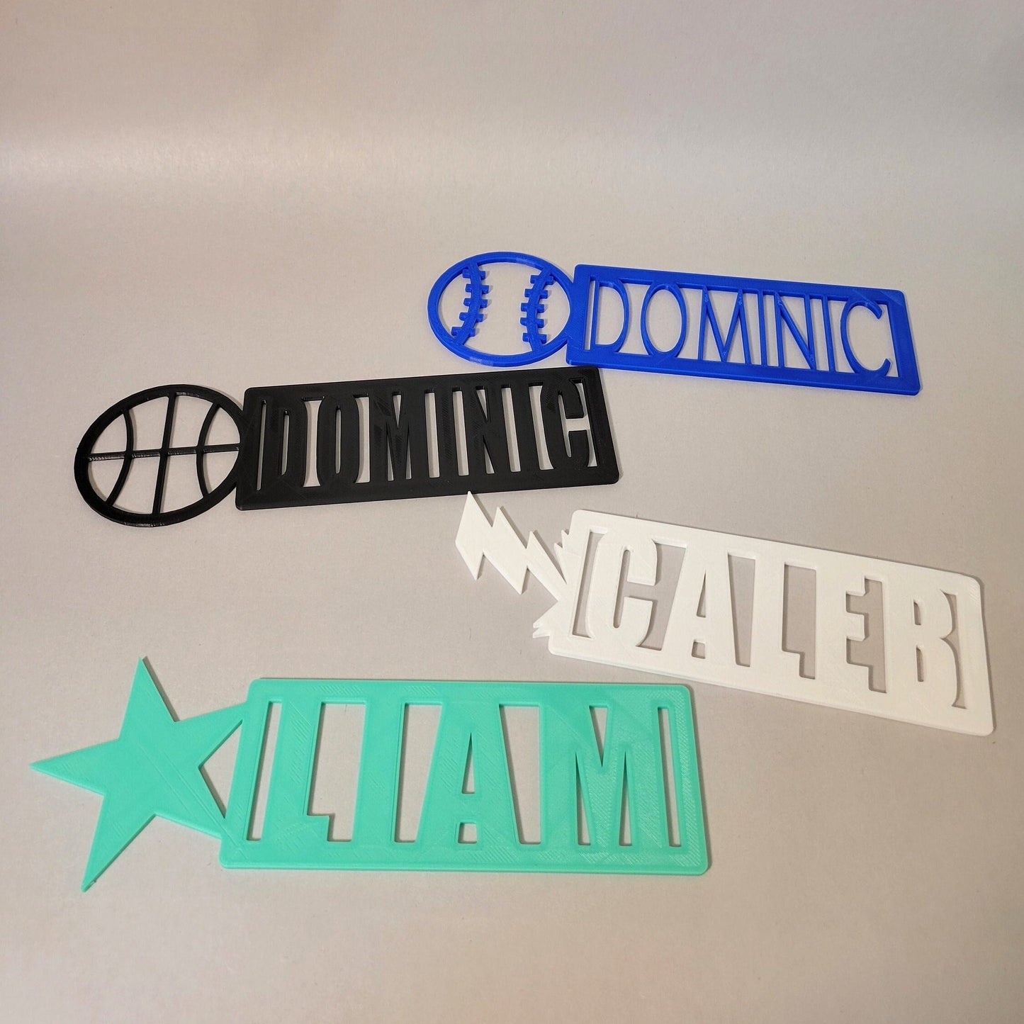 Personalized Bookmark - Unique Name and Symbol - Birthday Gift - Books - 3D Printed