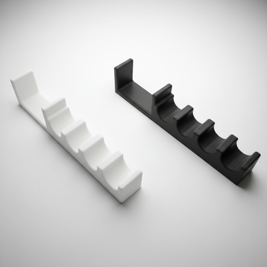 Magnetic Dry Erase Marker Holder - Securely Holds 4 Markers and Eraser, Perfect for Whiteboards, Fridges, and More