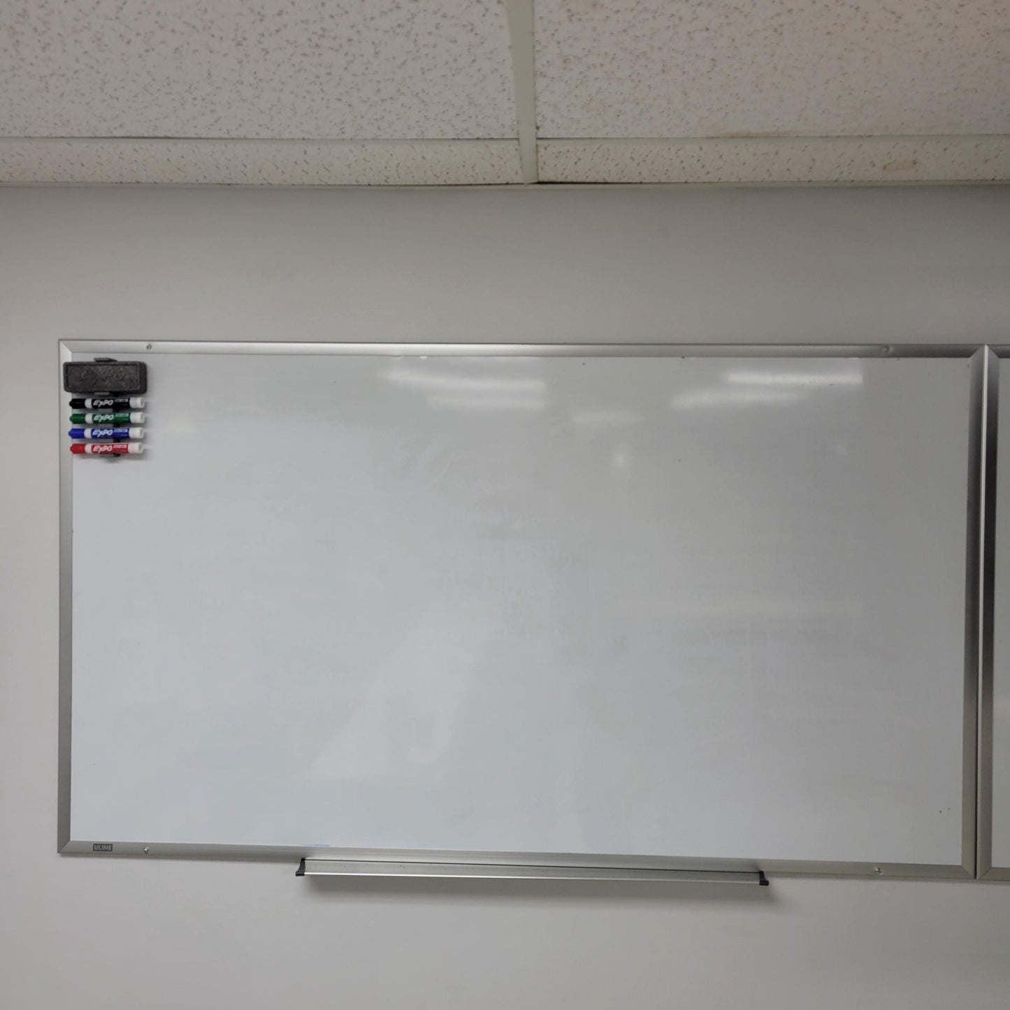 Magnetic Dry Erase Marker Holder - Securely Holds 4 Markers and Eraser, Perfect for Whiteboards, Fridges, and More