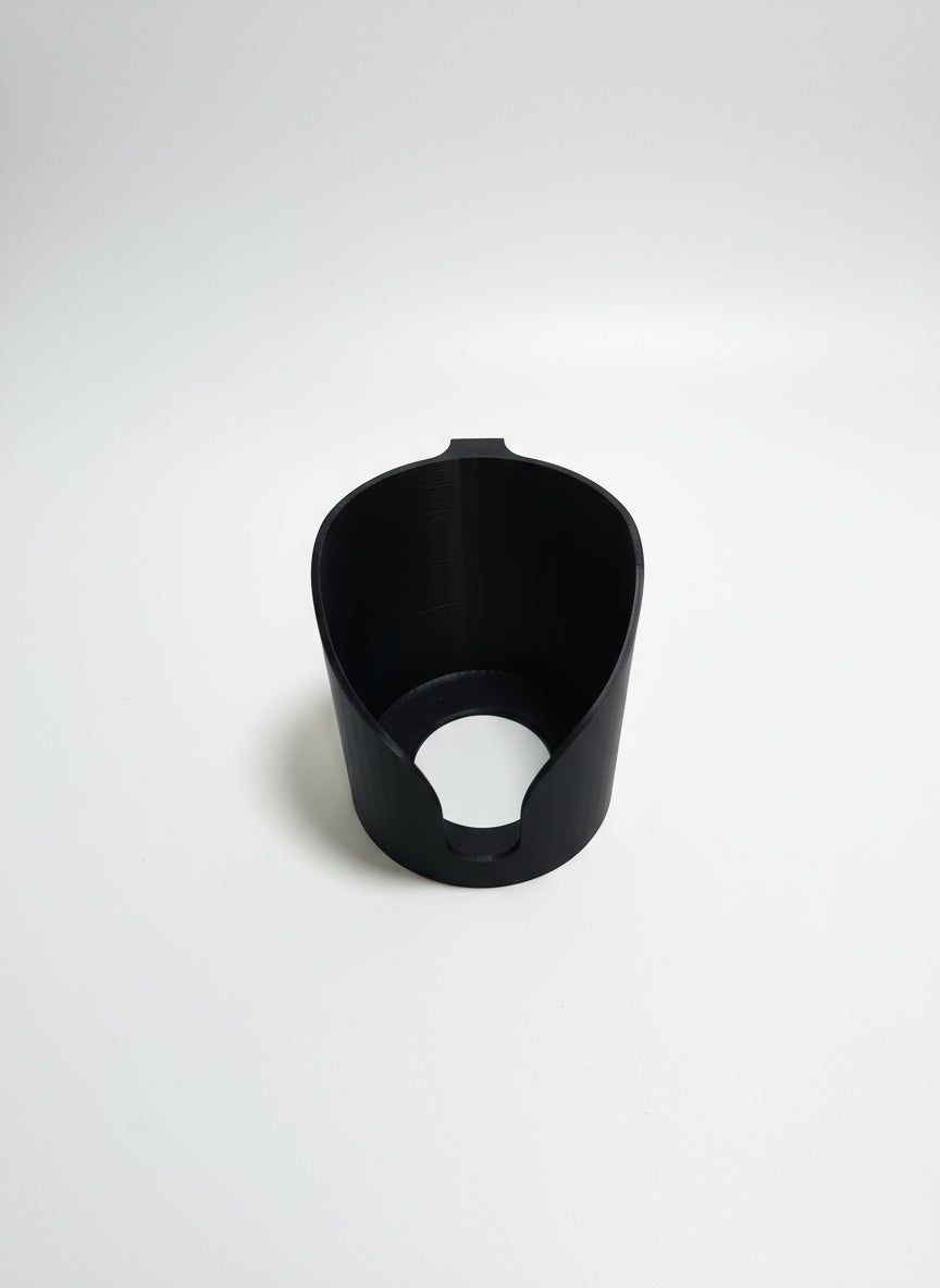 Disposable Cup Magnetic Holder - Durable Plastic Wall-Mount Holder with Magnetic or Screw-In Options for Metal Surfaces