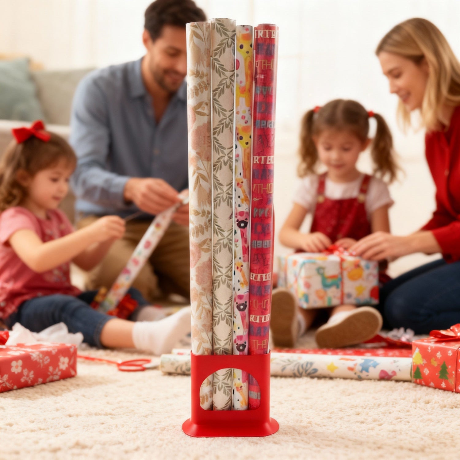 NEW PRODUCT - Gift Wrapping Paper Holder Rack