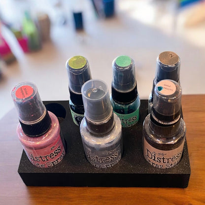 Mica, Distress Stain, and Oxide Sprays Organizor for Tim Holtz Spray Bottles