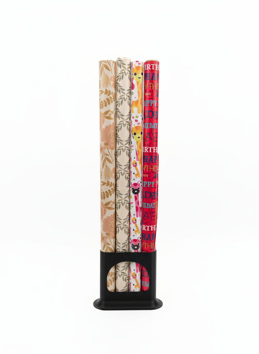 Gift Wrapping Paper Holder Rack