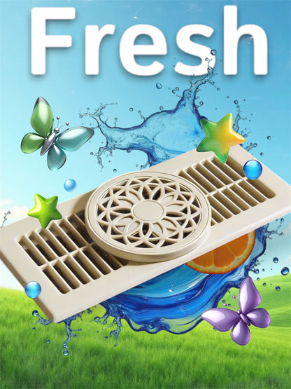 FlowScents home HVAC vent clip air freshener with adjustable fragrance
