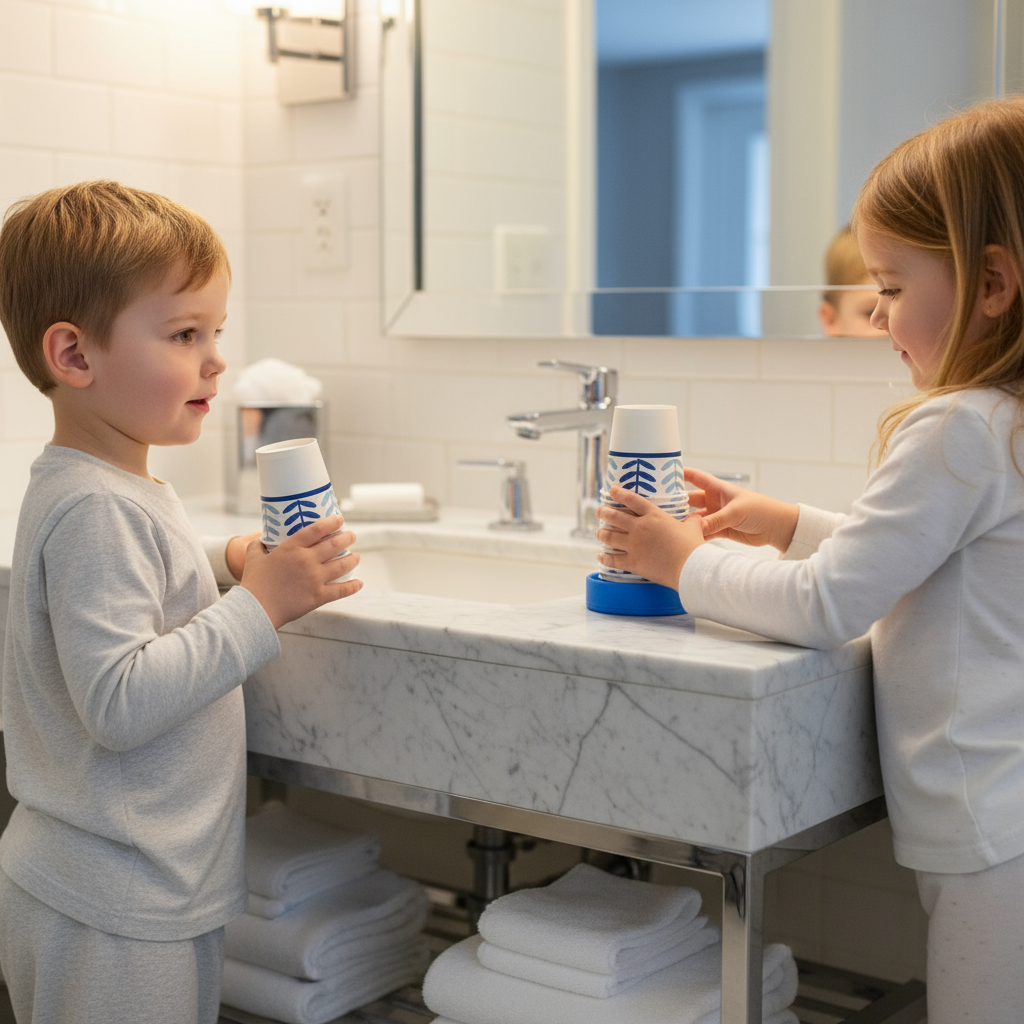 Reusable 3oz. Dixie Cup Protective Travel Sleeve