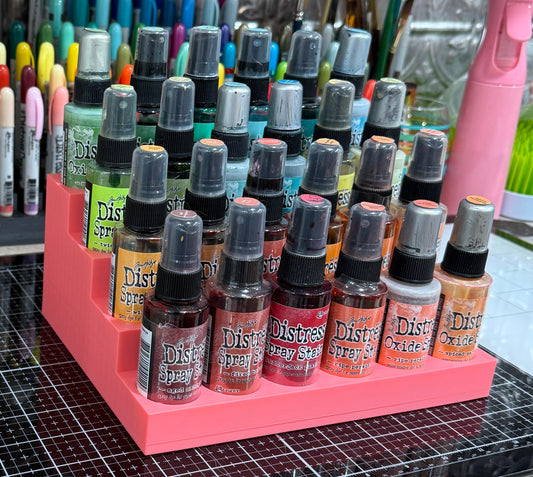 Distress Spray Stain Caddy - Holds 24 Tim Holtz Spray Stain Bottles
