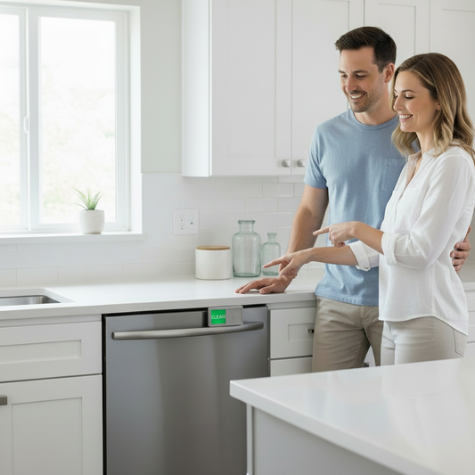 Clean/Dirty Dishwasher sign - Keep Your Kitchen Organized; Stress-Free
