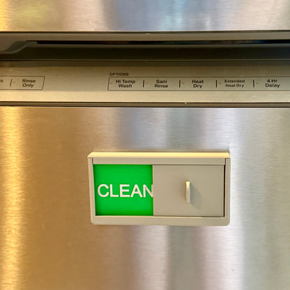 Clean/Dirty Dishwasher sign - Keep Your Kitchen Organized; Stress-Free