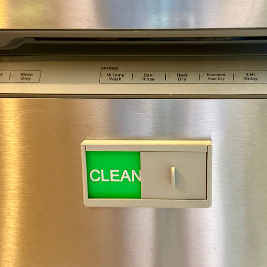 Clean/Dirty Dishwasher sign - Keep Your Kitchen Organized; Stress-Free