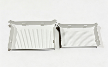 Multi-Purpose Craft Cleanup Tray with Pour Corners & Non-Slip Feet (Set of 2)