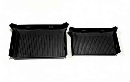 Multi-Purpose Craft Cleanup Tray with Pour Corners & Non-Slip Feet (Set of 2)