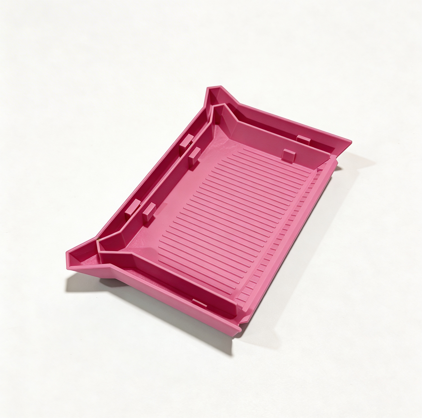 Multi-Purpose Craft Cleanup Tray with Pour Corners & Non-Slip Feet (Set of 2)