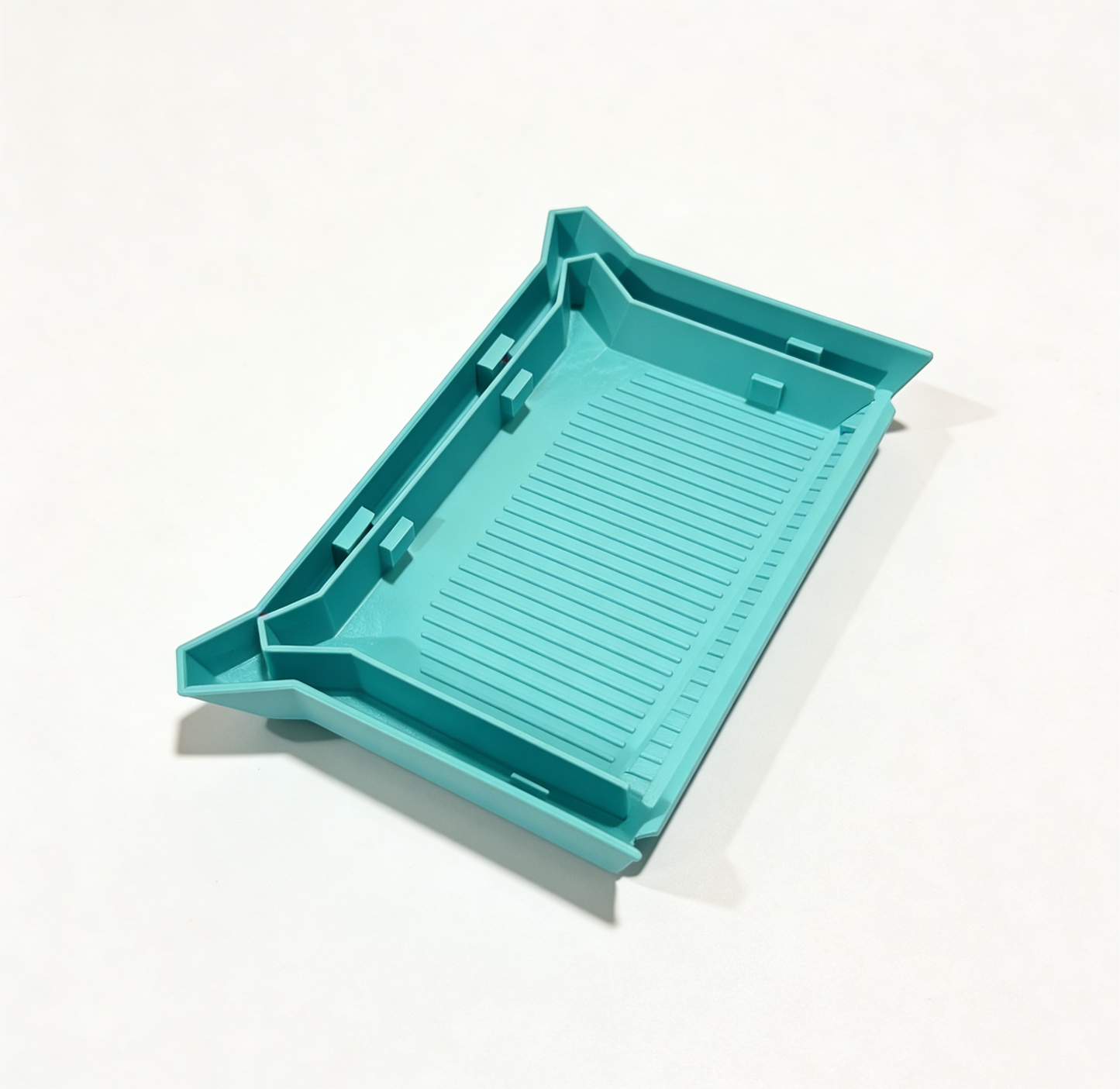 Multi-Purpose Craft Cleanup Tray with Pour Corners & Non-Slip Feet (Set of 2)