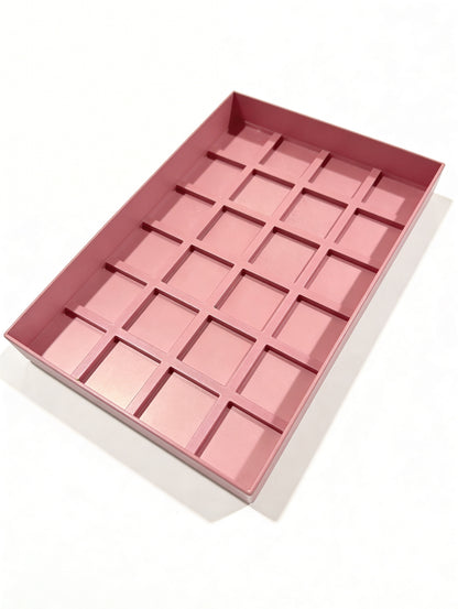 Distress Oxide Mini Ink Pad Holder – 24 Slot Storage Tray for Tim Holtz Mini Ink Pads