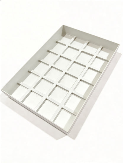 Distress Oxide Mini Ink Pad Holder – 24 Slot Storage Tray for Tim Holtz Mini Ink Pads