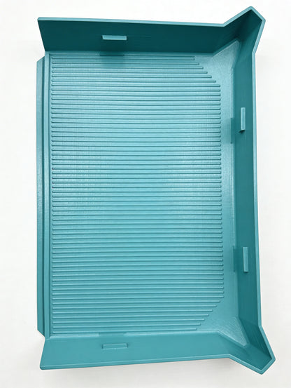 Multi-Purpose Craft Cleanup Tray with Pour Corners & Non-Slip Feet (Set of 2)