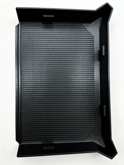 Multi-Purpose Craft Cleanup Tray with Pour Corners & Non-Slip Feet (Set of 2)