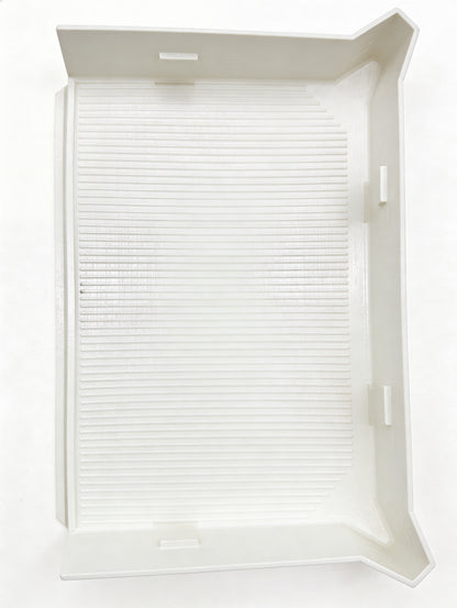 Multi-Purpose Craft Cleanup Tray with Pour Corners & Non-Slip Feet (Set of 2)